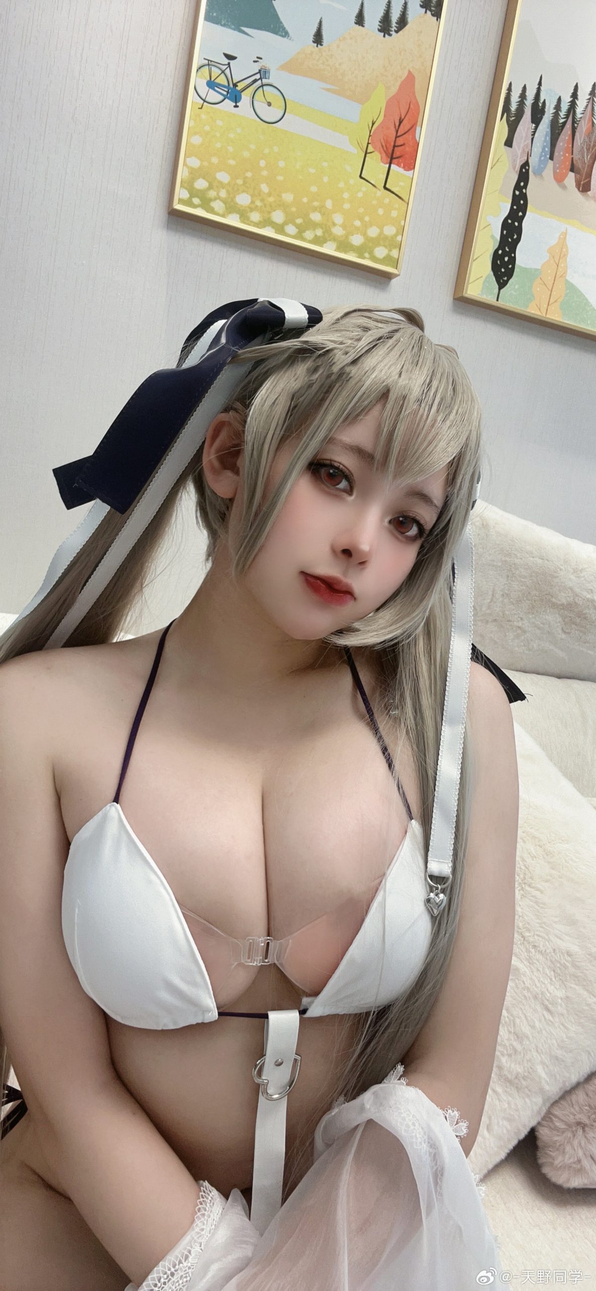 [COSplay]碧蓝航线 呀，今天是安格雷奇呢-二次元COS分享次元吧