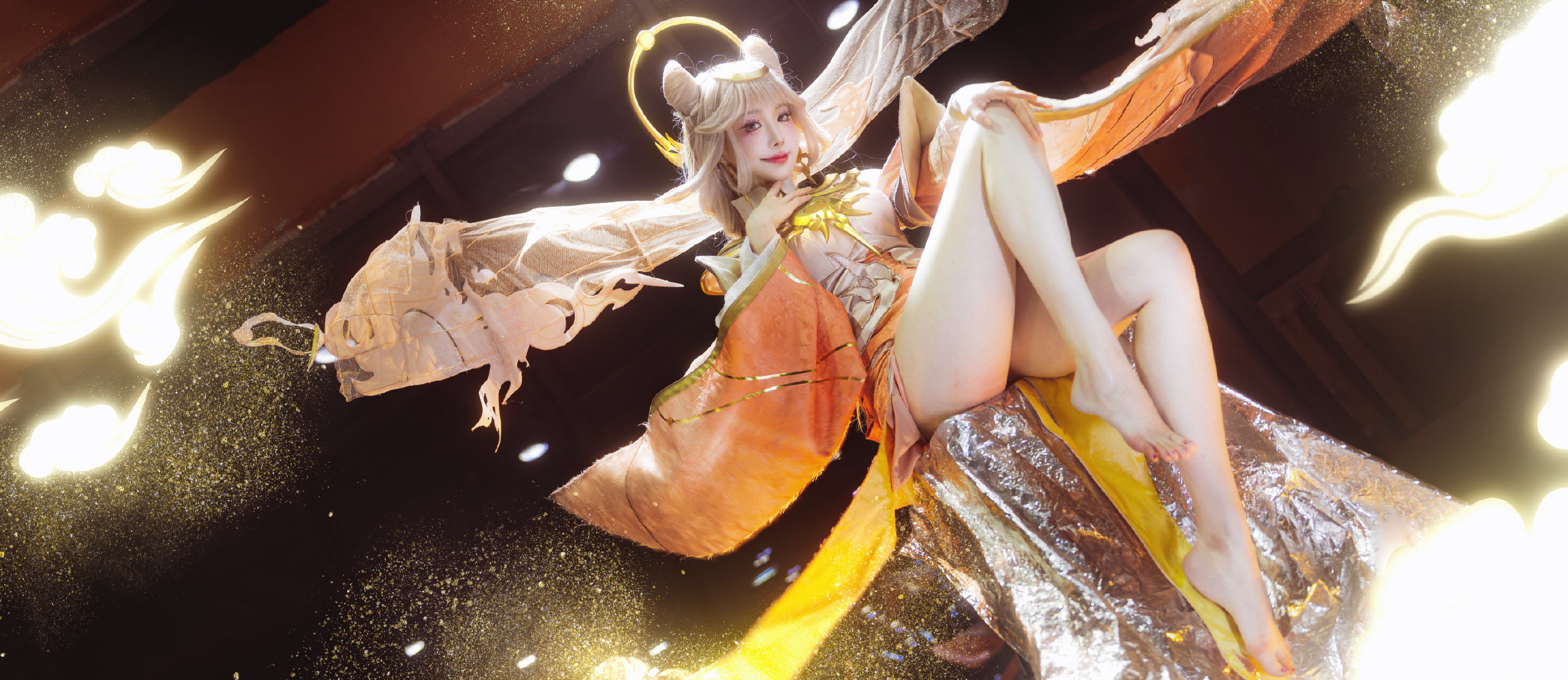 [COSplay]王者荣耀 貂蝉 曦玄引 – 吾本曦光仙缘 却谪日谷甘渊-二次元COS分享次元吧