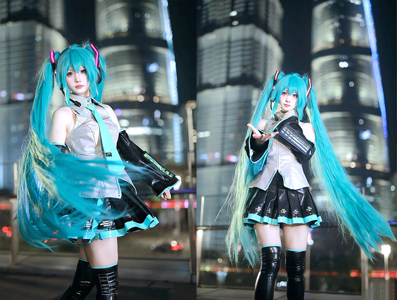 [COSplay]初音未来公式服华丽版-二次元COS分享次元吧