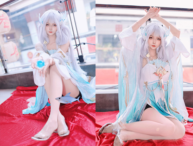 [COSplay]王者荣耀 西施 游龙清影-二次元COS分享次元吧